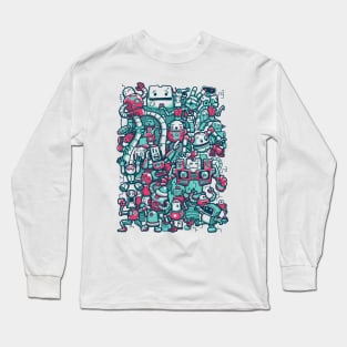 Robo Party Long Sleeve T-Shirt